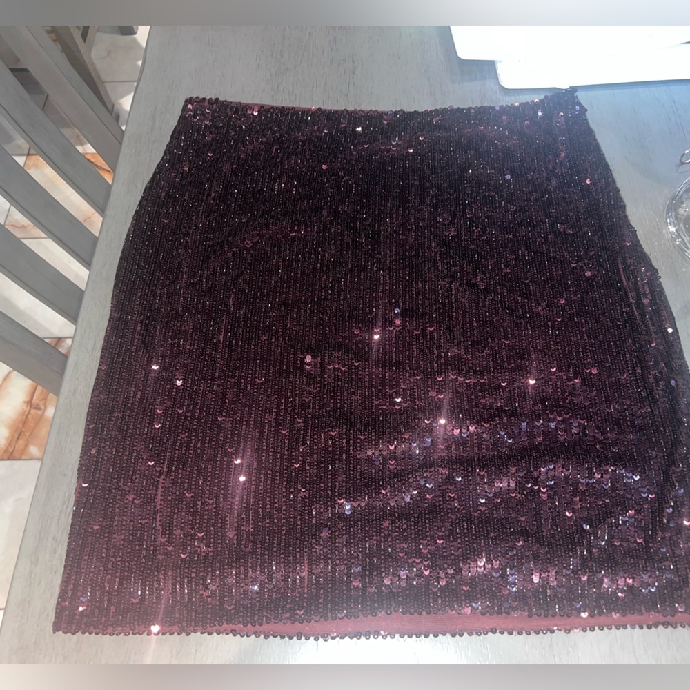 NWT Lauren Ralph Lauren Sequin Pencil Skirt 16 - Picture 5 of 9
